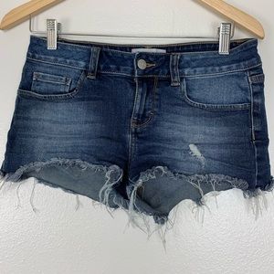 PINK VICTORIA’S SECRET JEAN SHORTS